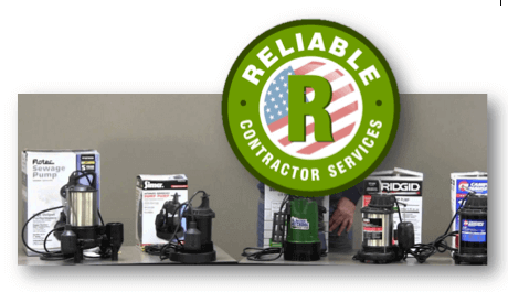 Sump pump installation