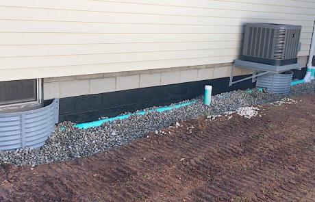 Basement waterproofing